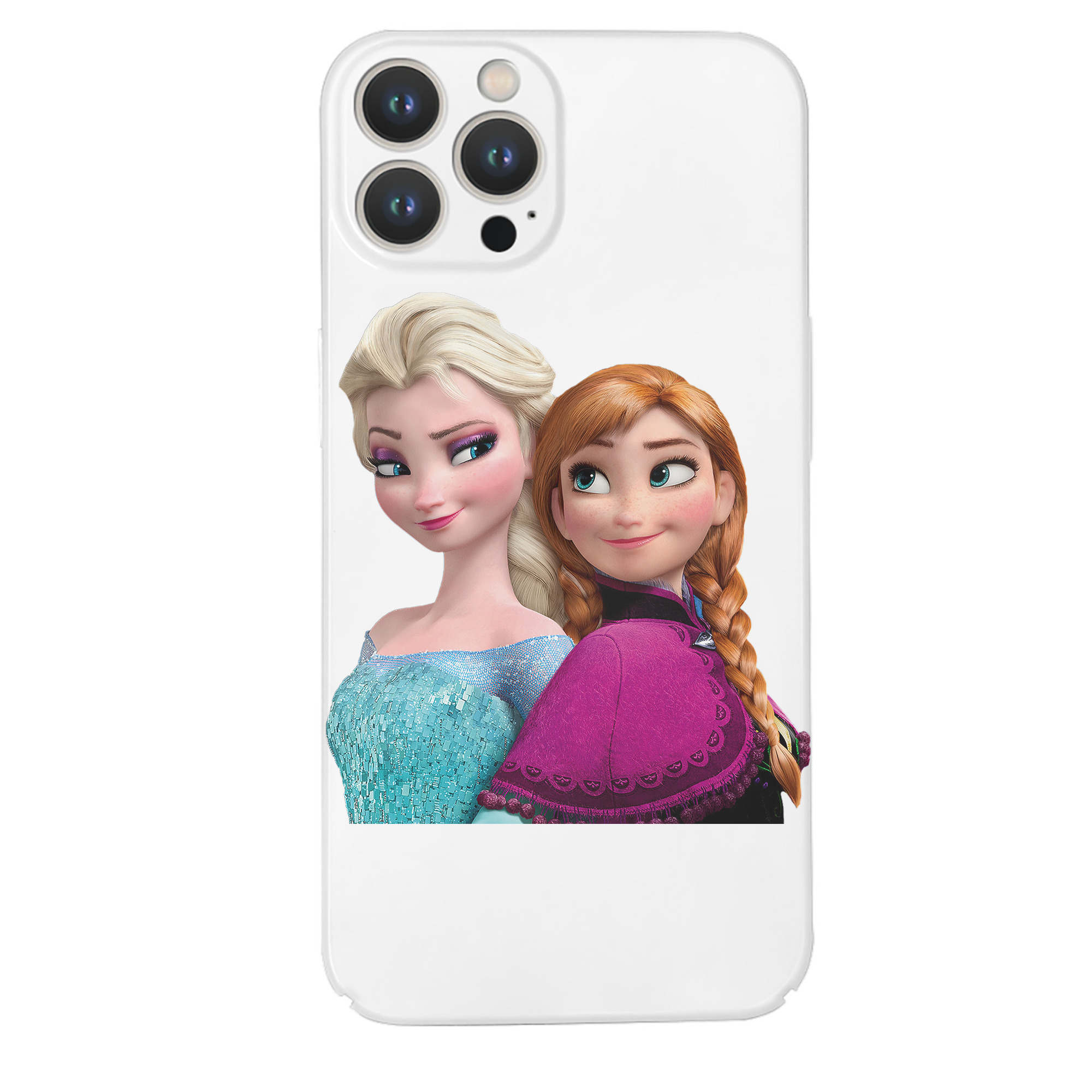（画像用） アナと雪の女王 アンナ エルサ Frozen Anna Elsa 【iPhone 14シリーズ対応】ハードケース
